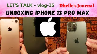 UNBOXING IPHONE 13 PRO MAX/IPHONE13 Pro Max vs IPHONE 7 Plus/Specification/Science and Technology