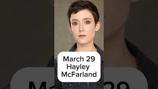 Happy Birthday to Hayley McFarland!