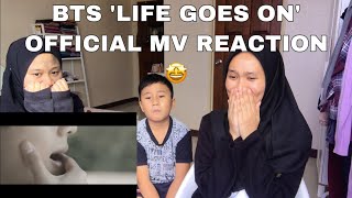 BTS 'LIFE GOES ON' OFFICIAL MV REACTION | AMIRATUN ADLINA