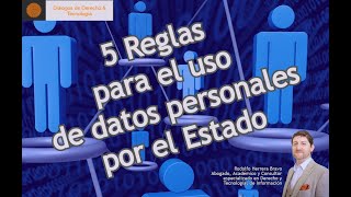 15 - Tratamiento de datos personales por el Estado - EXPLICADO PARA TODOS