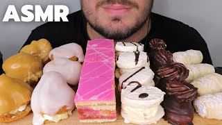 ASMR DESSERT MUKBANG | MINI CAKE, DESSERT ROLL, PUNCH CAKE, CHOCOLATE DESSERT, CREAM DESSERT