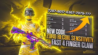 BGMI 2.9 New Update Sensitivity | Zero Recoil Sensitivity | BGMI All Basic Settings | BGMI & PUBG