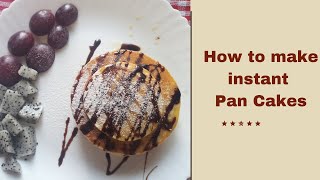 How to make Pancake l Instant Pancake recipe