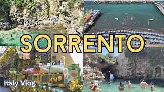 **4K** ITALY VLOGS | Explore Sorrento with us! | (Travel Diaries)