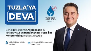 DEVA PARTİSİ 2. OLAĞAN İSTANBUL TUZLA İLÇE KONGRESİ