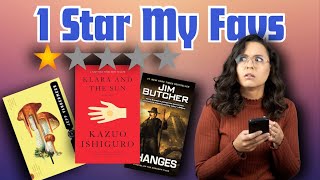 1 Star Reviews for my Favorite Books of the Quarter!