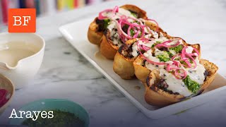 How to Make Arayes | Meat Stuffed Pita | Building Feasts