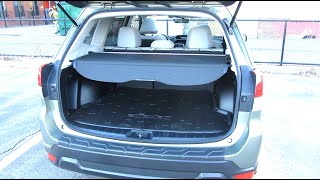 Subaru Forester Cargo Cover | Install and Removal | Privacy Trunk Cover | For 2019, 2020, 2021