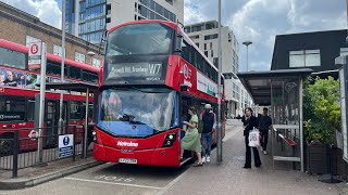 London Bus Route W7- Finsbury Park to Muswell Hill