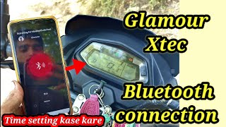 Hero Glamour Xtec 125 /// Bluetooth Smart phone connectivity /// Step By Step full details In Hindi