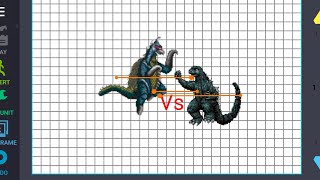 Godzilla Vs Gigan Sprite (Dc2) Animation