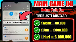 RUGI KALAU GAK COBA! Main Game Ini Dibayar 3 Juta Saldo Dana Gratis | Apk Penghasil Saldo Dana 2024