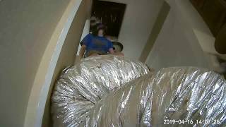 Wyze Cam Home Surveillance Air Return Ducting Removal