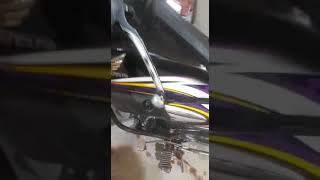 HHO kit installation 70cc bike Perfect run