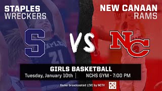 Girls Basketball - New Canaan vs Staples - 01/10/23