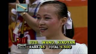 [HQp60] China Balance Beam Team Compulsories @ 1988 Seoul Olympic Games