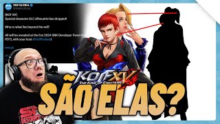 SNK SOLTA SILHUETA DA DLC ESPECIAL DE KOF XV E EU ANALISEI!!