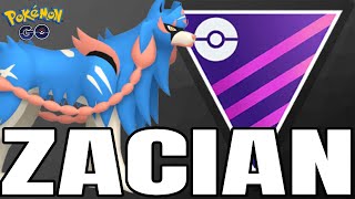 Zacian is my NEW Favorite Fairy in the Master League for Pokemon GO Battle League!