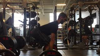 275 lb x 5 Deadlift