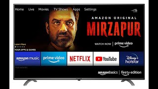 AmazonBasics | 127cm (55 Inches) | Fire TV Edition 4K Ultra HD | Smart LED TV AB50U20PS