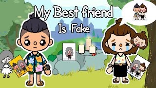 My Best Friend is Fake | Toca Life World  🌈💗| Toca Life Story | Toca Boca