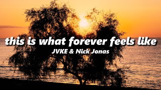 JVKE, Nick Jonas - this is what forever feels like (slowed + reverb)