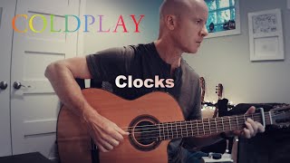 Coldplay: Clocks | fingerstyle guitar + TAB