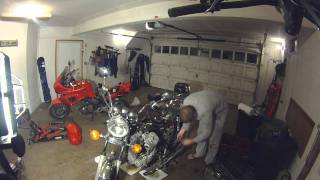 Honda CX500 Engine Removal