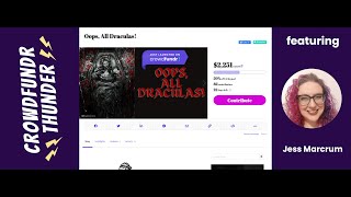 Crowdfundr Thunder - Oops! All Draculas by Jess Marcrum