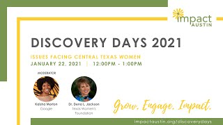 2021 Discovery Days: Issues Facing Central Texas Women