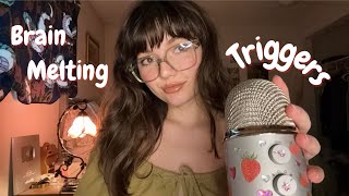 ASMR | Brain Melting Fast & Aggressive Triggers | Visual Triggers, MOUTH SOUNDS, Rambles, Much More!