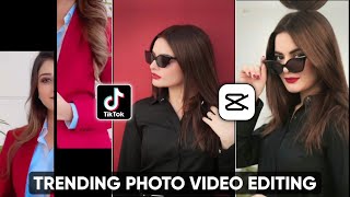 New trending photo video editing in capcut || Cap cut video edit tiktok