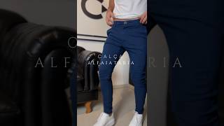 Calça sarja alfaiataria #calca #modaparahomens #lookmasculino