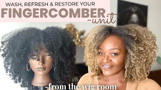 FINGERCOMBER: Wash, Refresh & Restore Your FINGERCOMBER Unit! -from the Wig Room!