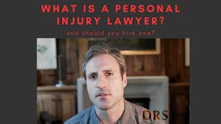 What is a Personal Injury Lawyer?  Should you hire one? Nashville personal injury lawyer explains