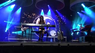 Lights performing February Air at Panamania for Pan Am - July 20, 2015