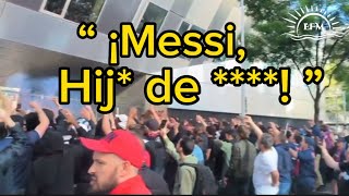 Graves insultos a MESSI. Aficionados del PSG lo reciben a gritos de hij* de p***. ¿Está justificado?