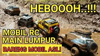 Playing Mud With The Real Scale - Rgt ex86120-Redcat gen8-Traxxas trx4-Jimny Mst j4