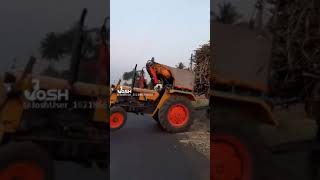 pulling trailer out of field