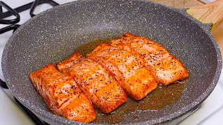 I have never eaten such a delicious fish! The most tender salmon recipe!