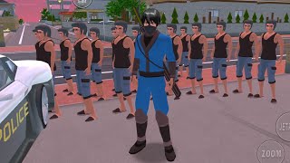 Seorang Ninja Boy dengan Orang-orang Pesta😍 Exclusive SAKURA School Simulator Game