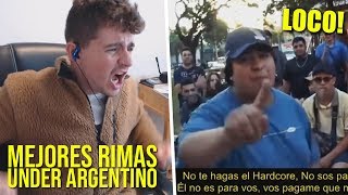 Las MEJORES RIMAS del UNDER ARGENTINO 🇦🇷 Batallas de Gallos Argentina