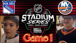 Mark-Rangers Vs Domenic-Islanders Stadium Series Game 1