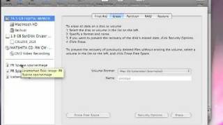 Apple OS Leopard Video Training - Disk Utility