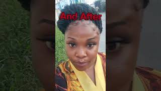 Watch this Before and After video #hair #hairstyle