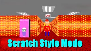 Baldi's McDonalds Job But Bad! - Baldi's Basics Mod