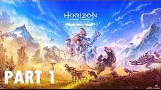 Horizon Zero Dawn Remastered Part 1 - Intro - Gameplay Walkthough