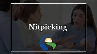 Nitpicking