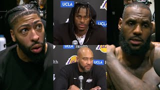 [Full] Los Angeles Lakers Interview VS Minnesota Timberwolves: Coach Ham, Vando, LeBron & AD