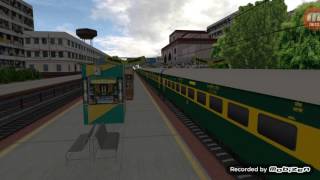 Indian train simulator 2017 custom mode Agra to Delhi WCAM 3 double heading Garib Rath